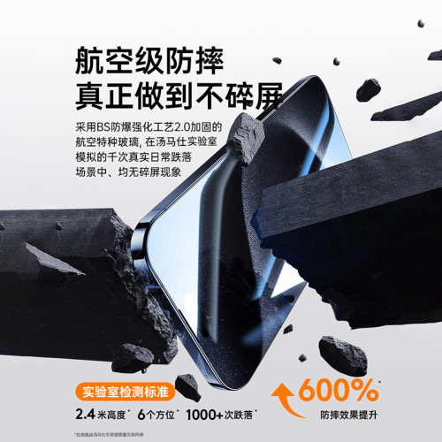 [進口無紋]適用蘋果15/16promax鋼化膜iPhone13/14手機膜12新款貼