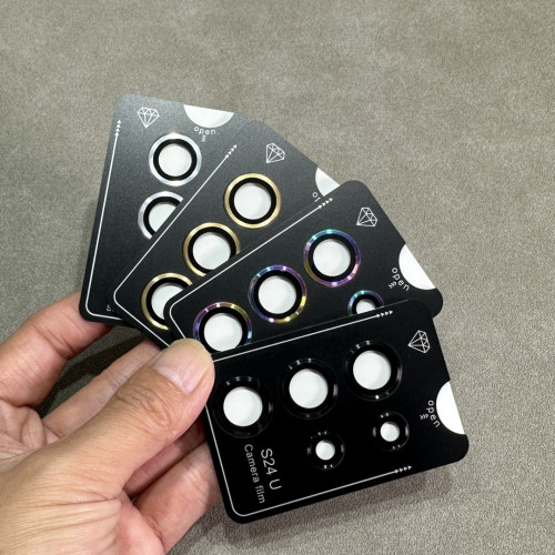 適用三星S24Ultra鷹眼鏡頭膜S24PLUS手機定位鷹眼鋼化玻璃鏡頭貼