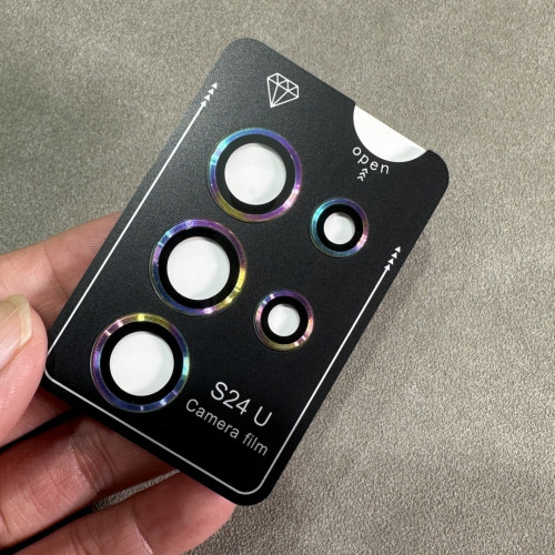 適用三星S24Ultra鷹眼鏡頭膜S24PLUS手機定位鷹眼鋼化玻璃鏡頭貼