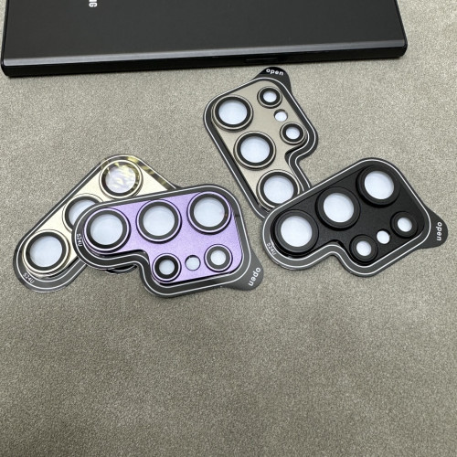 適用三星S24ultra一體鎧甲磨砂鏡頭膜GalaxyS24+後攝影機保護膜