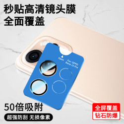 適用OPPOReno15/Pro鏡頭膜後置攝影機保護膜高清防眩光定位膜專用