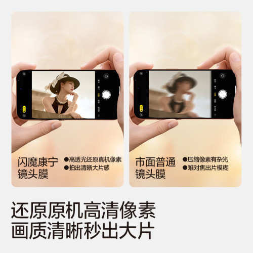 康寧AR鏡頭膜iphone17promax鏡頭膜17鋼化膜 蘋果17攝影機保護膜
