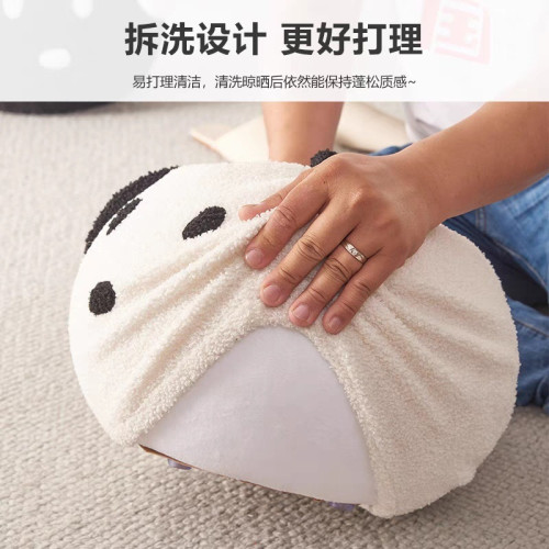 換鞋凳門口家用玄關入戶穿鞋小凳子簡約沙發墊腳軟包客廳矮凳