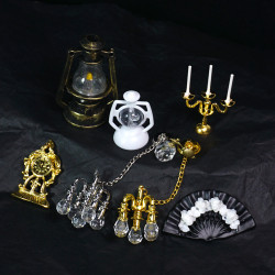 比彩 場景配件迷你小油燈樹脂配件材料diy奶油膠滴膠手機殼飾品