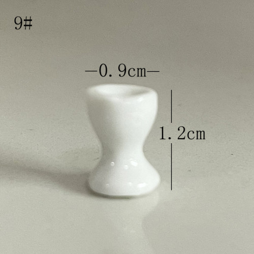 Dollhouse娃娃屋迷你微縮仿真袖珍陶瓷咖啡杯碟迷你廚房擺件
