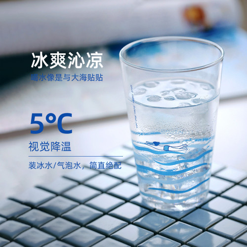 澤滕家原創玻璃茶水杯子創意咖啡牛奶果汁飲料有趣可愛情侶款一對 澤滕家原創玻璃茶水杯子創意咖啡牛奶果汁飲料有趣可愛情侶款一對