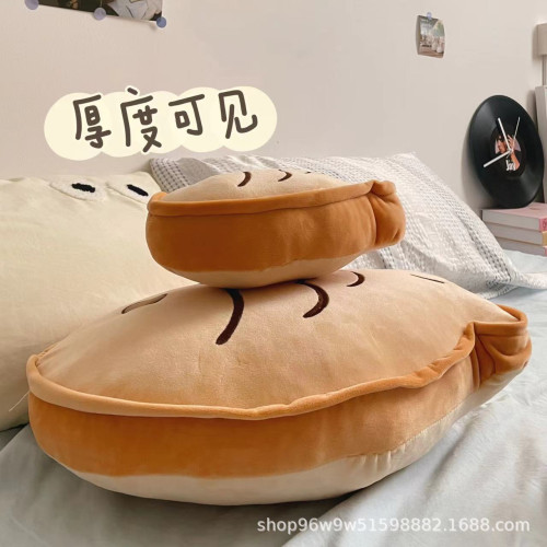 創意鯛魚燒抱枕毛絨玩具玩偶沙發靠枕床頭靠墊客廳裝飾車用軟枕頭