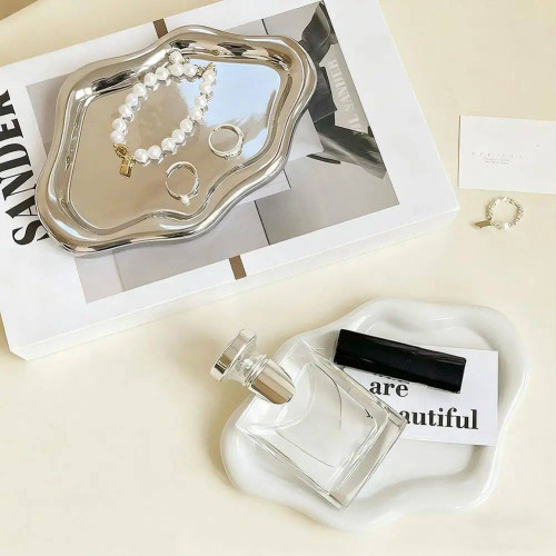 雲朵首飾盤Simple Stylish Cloud Ceramic Jewelry Storage