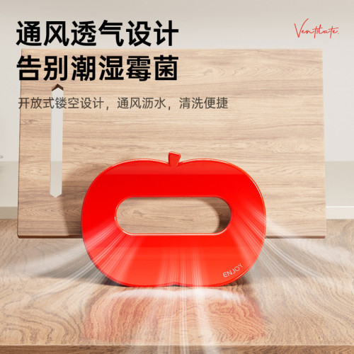 蘋果鍋蓋架多功能廚房台面置物架砧板菜板架收納架瀝水廚用放置架