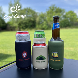 加厚戶外露營水杯套保溫保冷啤酒飲料瓶保護套易拉罐防滑隔熱壺套