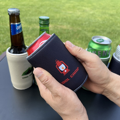 加厚戶外露營水杯套保溫保冷啤酒飲料瓶保護套易拉罐防滑隔熱壺套
