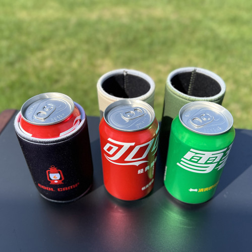 加厚戶外露營水杯套保溫保冷啤酒飲料瓶保護套易拉罐防滑隔熱壺套