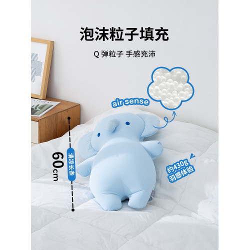 OCE糯團子玩偶涼感抱枕可愛解壓冰絲抱枕夏季沙發靠枕安撫玩偶