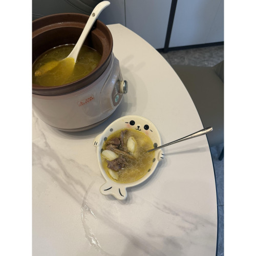 可愛海豹碗陶瓷漂亮餐具飯碗異形動物碗創意沙拉水果碗湯碗酸奶碗