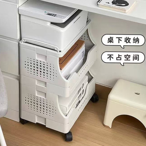 零食置物架小推車收納架子落地多層客廳整理架帶輪移動儲物架 零食置物架小推車收納架子落地多層客廳整理架帶輪移動儲物架