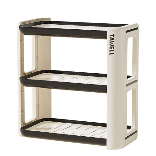 杯架輕奢高級感雙層瀝水整理架家用桌面廚房杯子大容量收納置物架