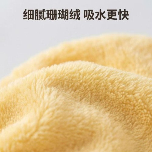 炸蝦乾髮帽珊瑚絨女士加厚速乾包頭巾加厚速乾浴帽珊瑚絨乾髮帽 炸蝦乾髮帽珊瑚絨女士加厚速乾包頭巾加厚速乾浴帽珊瑚絨乾髮帽