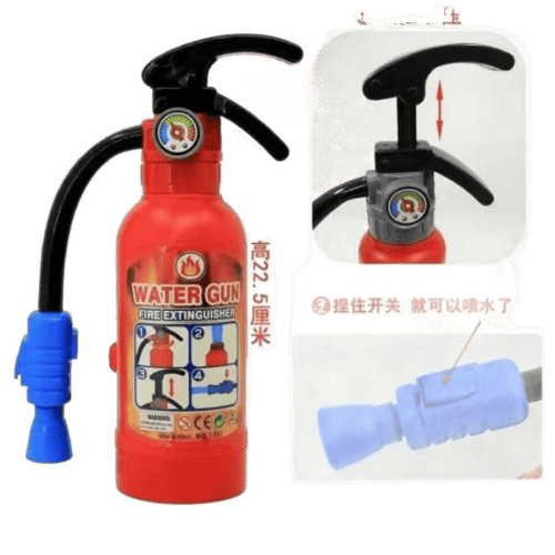 滅火器模型高顔值水槍新款夏季大容量兒童水槍沙灘玩具消防員套裝