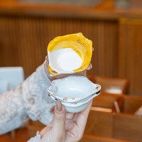 陶瓷小碟子日式田園風蘸料碟釉下彩彩繪高顔值小貓碟配菜碟醬油碟