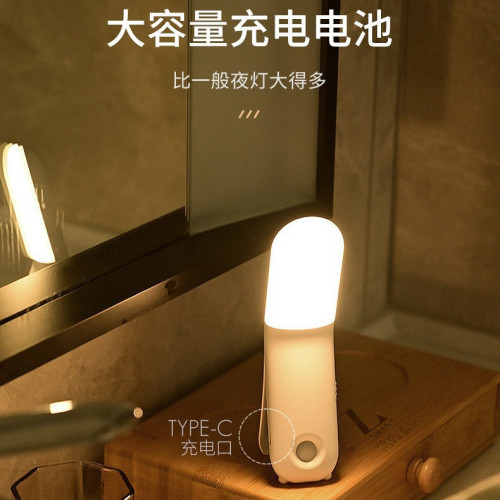 小台燈護眼學習床頭夜燈大學生宿捨好物上鋪床上燈閲讀磁吸燈