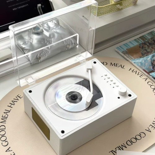 復古CD機聽專輯播放器唱片機藍牙音響光盤碟音箱KPOP生日畢業禮物