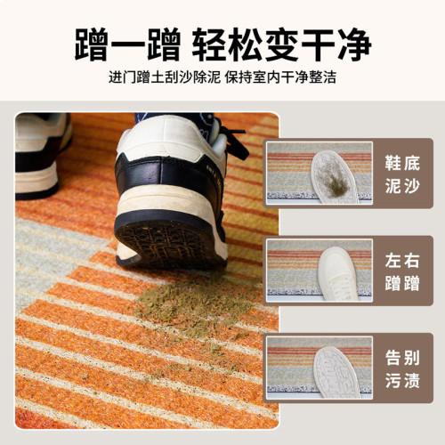 卡通絲圈入戶門地墊耐髒易打理家用玄關門口地墊入戶門墊 卡通絲圈入戶門地墊耐髒易打理家用玄關門口地墊入戶門墊