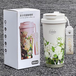 輕奢感保溫杯冬季男士奶茶雙飲口泡茶水杯女高顔值吸管禮品杯子
