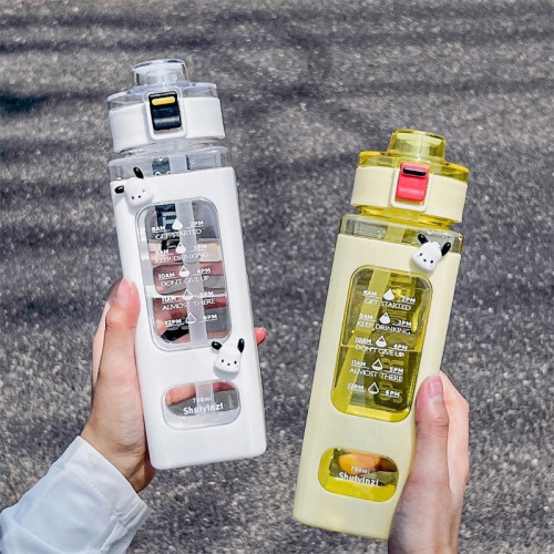 水杯女高顔值塑膠吸管杯學生韓版ins夏兒童防摔可攜式大容量隨手杯 水杯女高顔值塑膠吸管杯學生韓版ins夏兒童防摔可攜式大容量隨手杯