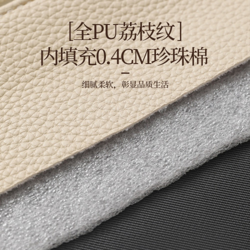 荔枝紋化妝包大容量高級感旅行pu皮質洗漱包多功能收納包 荔枝紋化妝包大容量高級感旅行pu皮質洗漱包多功能收納包