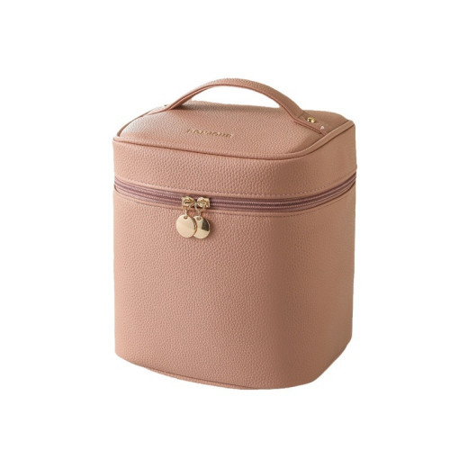 荔枝紋化妝包大容量高級感旅行pu皮質洗漱包多功能收納包 荔枝紋化妝包大容量高級感旅行pu皮質洗漱包多功能收納包