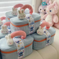 汽水化妝包ins小衆大容量洗漱包女高顔值多功能分隔化妝品收納包