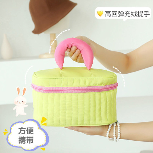 汽水化妝包ins小衆大容量洗漱包女高顔值多功能分隔化妝品收納包 汽水化妝包ins小衆大容量洗漱包女高顔值多功能分隔化妝品收納包