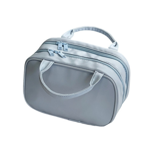 化妝包女2024新款化妝品可攜式分區收納包大容量手提防水旅行洗漱包