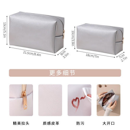 化妝包大容量ins風高顔值手拿包女士高級感收納包化妝品可攜式