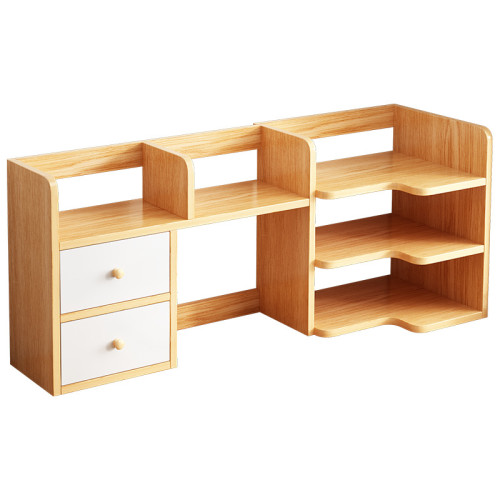 簡易桌上書架學生宿舍桌面置物架辦公桌多層收納架書桌轉角小書櫃 簡易桌上書架學生宿舍桌面置物架辦公桌多層收納架書桌轉角小書櫃