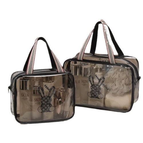 新款化妝包大容量ins風高顔值手提可攜式防水洗漱包pvc收納包包 新款化妝包大容量ins風高顔值手提可攜式防水洗漱包pvc收納包包