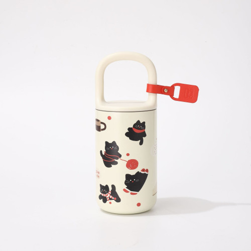 手提小貓保溫杯鎖杯316不鏽鋼高顔值卡通提手咖啡壺ins女生保溫杯 手提小貓保溫杯鎖杯316不鏽鋼高顔值卡通提手咖啡壺ins女生保溫杯