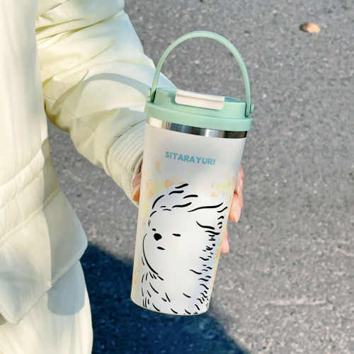 潮貝卡皮巴拉雙飲咖啡杯高顔值保溫杯情侶不鏽鋼杯子大容量隨手杯 潮貝卡皮巴拉雙飲咖啡杯高顔值保溫杯情侶不鏽鋼杯子大容量隨手杯