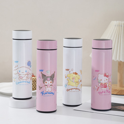 新款智能304不鏽鋼保溫杯高顔值女生可愛貓貓圖案可攜式水杯大容量 新款智能304不鏽鋼保溫杯高顔值女生可愛貓貓圖案可攜式水杯大容量