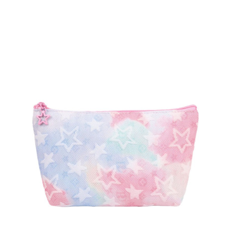 2025新品漸變色紥染五角星化妝包女大容量手提洗漱收納包 2025新品漸變色紥染五角星化妝包女大容量手提洗漱收納包