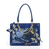 【春節不打烊】暗黑風迷宮蝴蝶痛包托特包 Toth 女孩手持橫身包哥