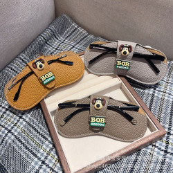 卡通可愛掌門狗眼鏡收納包簡約可攜式眼鏡袋男女墨鏡近視鏡保護套