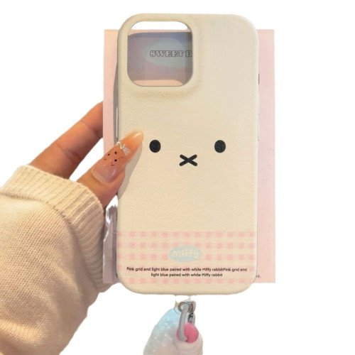 刺綉小狗蘋果16ProMax手機殼iPhone15Pro新款13女款12軟14皮紋XR
