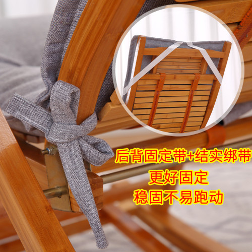 躺椅坐墊靠墊一體搖椅棉墊子四季通用加厚秋冬季折曡椅子懶人椅墊 躺椅坐墊靠墊一體搖椅棉墊子四季通用加厚秋冬季折曡椅子懶人椅墊