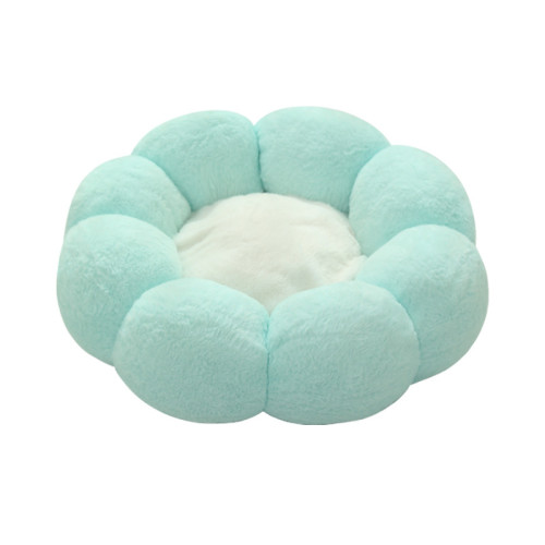 冬季爆款寵物墊花朵窩毛絨窩墊子四季通用圓形狗窩貓窩保暖窩 冬季爆款寵物墊花朵窩毛絨窩墊子四季通用圓形狗窩貓窩保暖窩