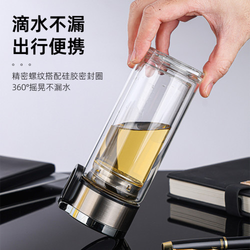 高顔值高硼矽玻璃水杯加厚網紅ins風茶水分離杯禮品杯耐熱泡茶杯 高顔值高硼矽玻璃水杯加厚網紅ins風茶水分離杯禮品杯耐熱泡茶杯