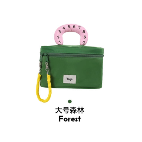 可愛撞色化妝包大容量女可攜式網紅2024新款小紅書化妝品收納包 可愛撞色化妝包大容量女可攜式網紅2024新款小紅書化妝品收納包