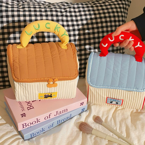 可愛房子化妝包大容量女高顔值可攜式旅行洗漱護膚品手提收納包 可愛房子化妝包大容量女高顔值可攜式旅行洗漱護膚品手提收納包