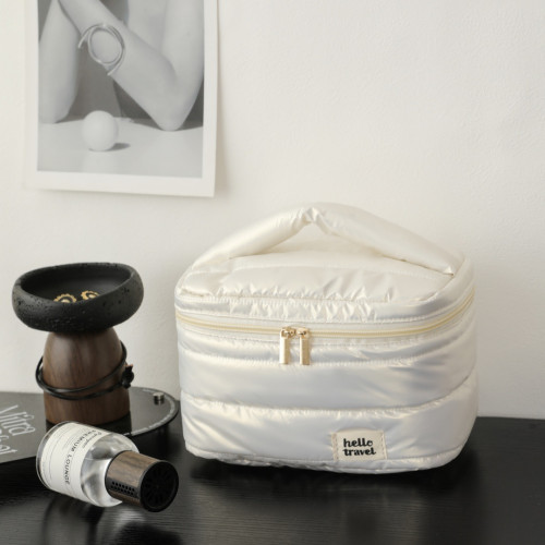 雲朵化妝包女2024新款大容量可攜式化妝品護膚品收納包旅行洗漱包袋 雲朵化妝包女2024新款大容量可攜式化妝品護膚品收納包旅行洗漱包袋