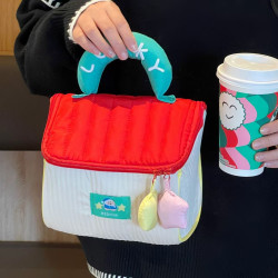 化妝包收納高級感可愛大容量手提旅行洗漱包可攜式高顔值化妝收納包